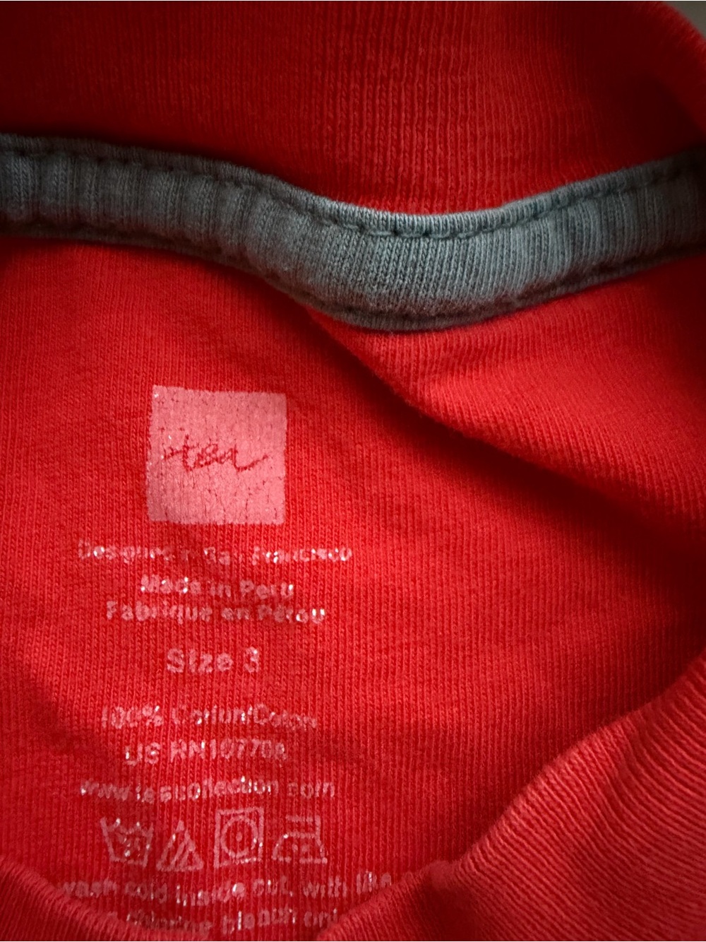 Tea Collection Red Short Sleeve Shark Graphic Tee - Picture 2 of 2